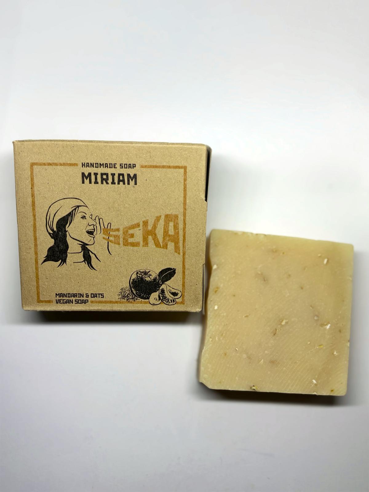 Seka Natural Handmade Soap with Mandarines & Oats