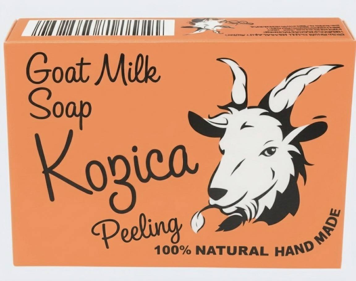 PEELING SOAP WITH GOAT MILK